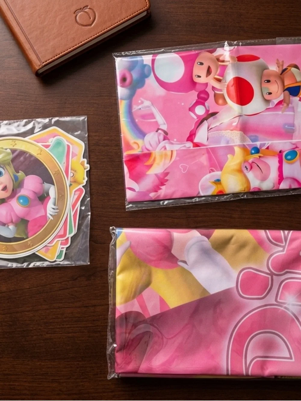 Ultimate Princess Peach Mega Pack – Backdrop, Tableware & Complete Decor pack